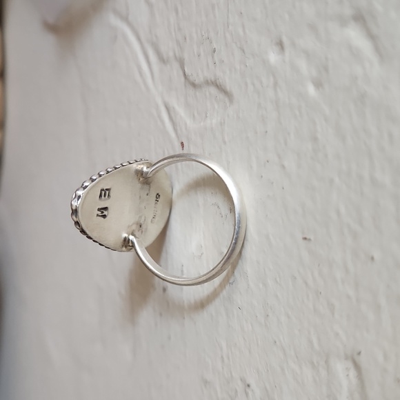 Stunning NWOT Native American Navajo Golden Hills Turquoise Ring 💙💍🤎 - Picture 4 of 12